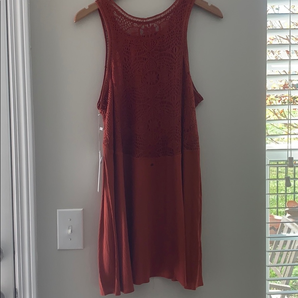 O'Neill Rust Red Sleeveless Dress or Tunic - Picture 4 of 8